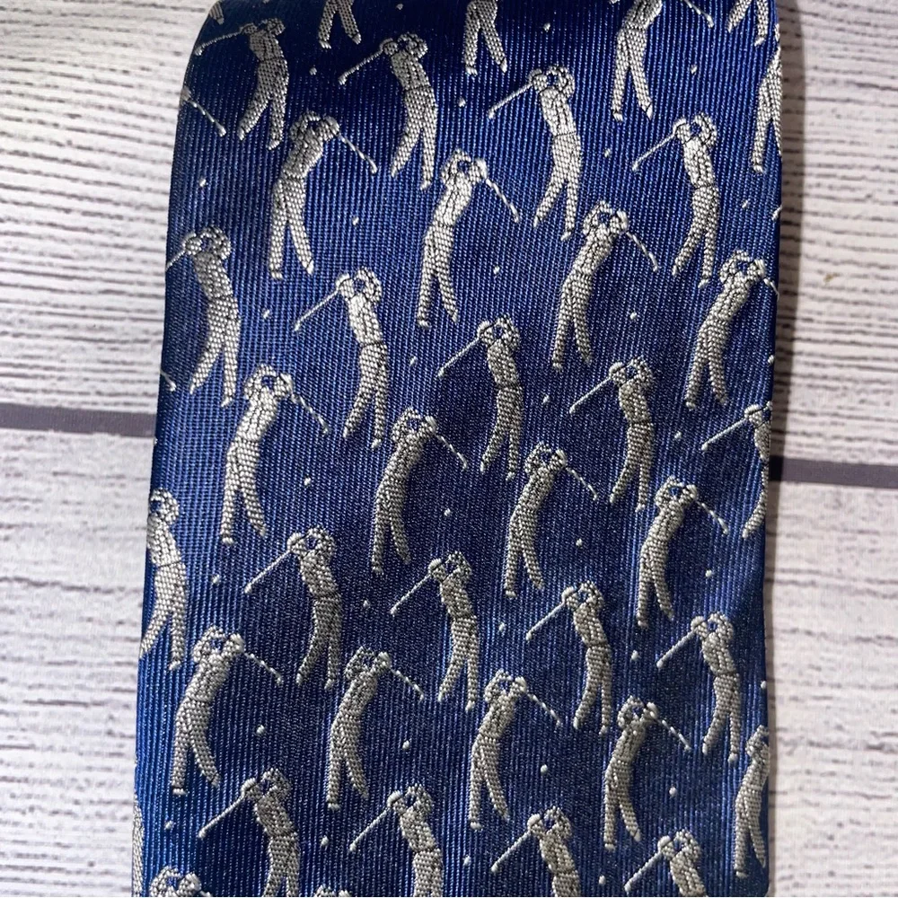 Lauren Ralph Lauren Blue Golf Tie